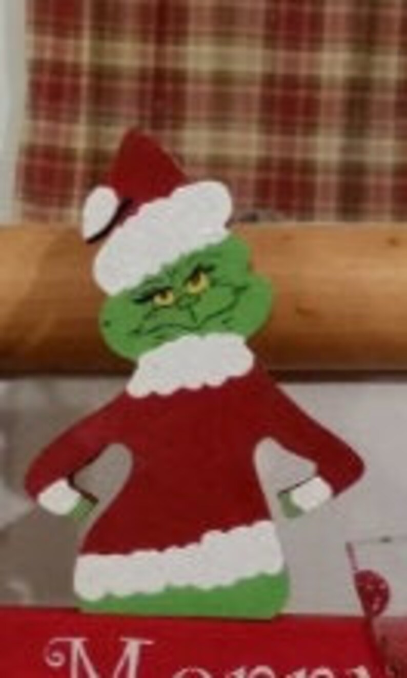 Merry Grinchmas Christmas Decor Grinch Decor Grinch Sign Etsy Canada