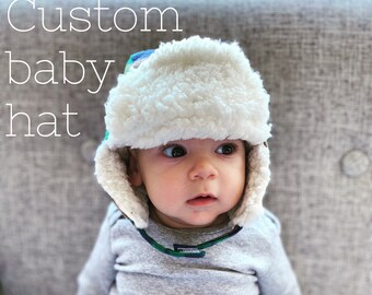 baby boy trapper hats uk