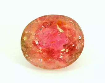 Natural Tourmaline  Bi color |  2.50carat   |  8.60x7.47mm  |  Oval cut loose gemstones | cloud19gemstones