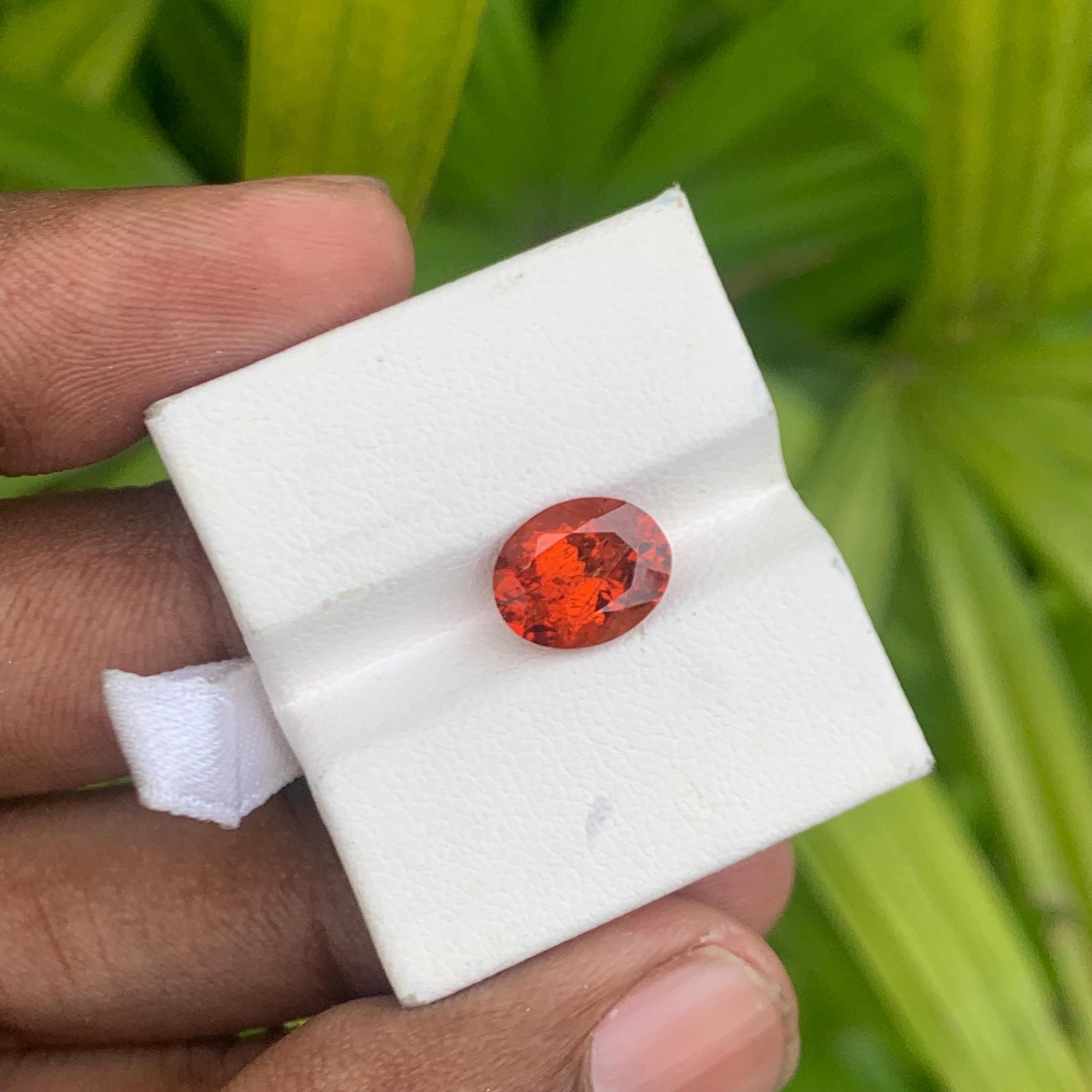 1,33 ct Superbe Grenat Spessartite Mandarin de Namibie