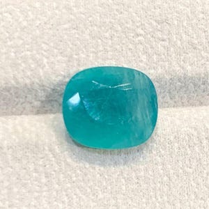 Natural Grandidierite 6.54 Ct | Oval Faceted Cut VSI 13.5x11.9x6 mm | Blue Semi-Transparent | Unheated | Madagascar Origin | Loose Gems