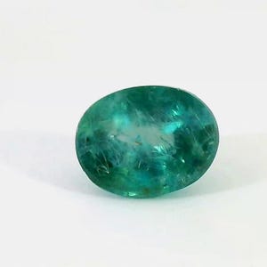 0.46 carats - Natural Grandidierite Gemstones  5.30x4.23  mm - Green transparent -oval cut -loose gemstones/cloud19gemstones