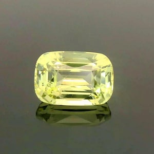 Natural  Chrysoberyl_Gfco certified 2.58 carats - -8.94x6.16 mm oval  cut- Greenish yellow - loose gemstones/cloud19gemstones-ceylon