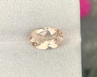 2.30 carats  Natural Peach Morganite  11.78 X 7.87 mm   oval cut  | loose gemstones/cloud19gemstones
