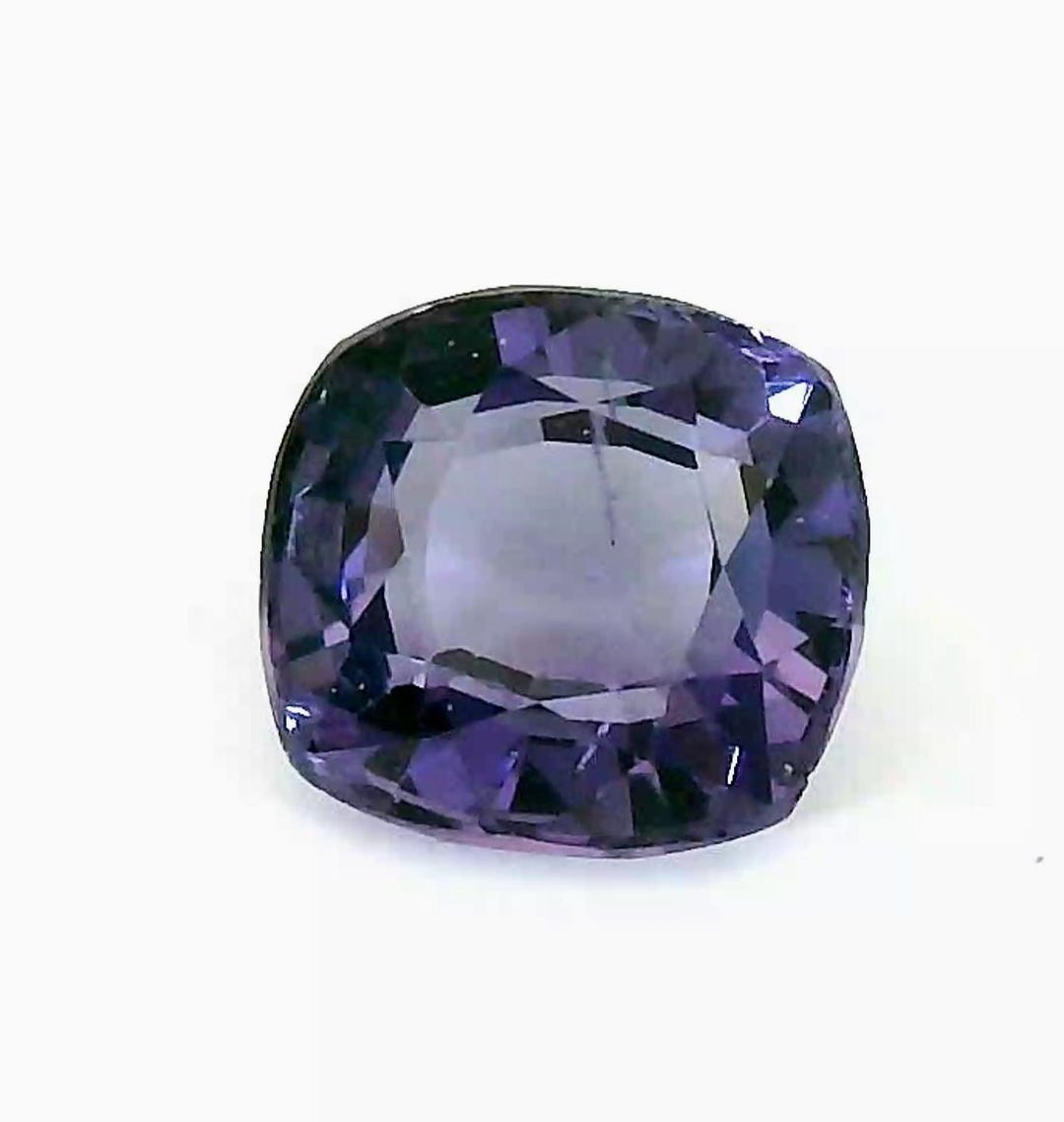 Color Change Spinel Gemstone 1.05 Carat Cushion Cut, Blue to