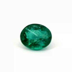 0.51 Carats - Natural Grandidierite Gemstones  5.37x4.54x3.24 mm - Green transparent -oval cut -loose gemstones/cloud19gemstones