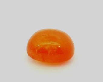 Natural Fanta Spessartite 6.55 Ct  Cabochon | 10.6x8.5 mm Oval Loose Gemstone | Cloud19Gemstones