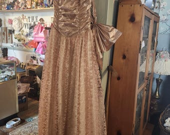 1990S PURPLE Ball /PROM GOWN - Etsy