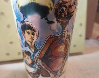 E.T. vintage plastic drinking cup
