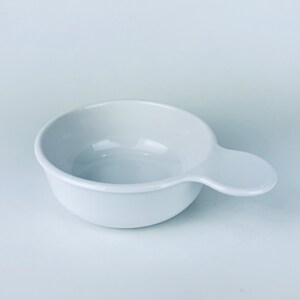 Corningware French White Mug pop-ins 20 onces avec couvercle en plastique bleu