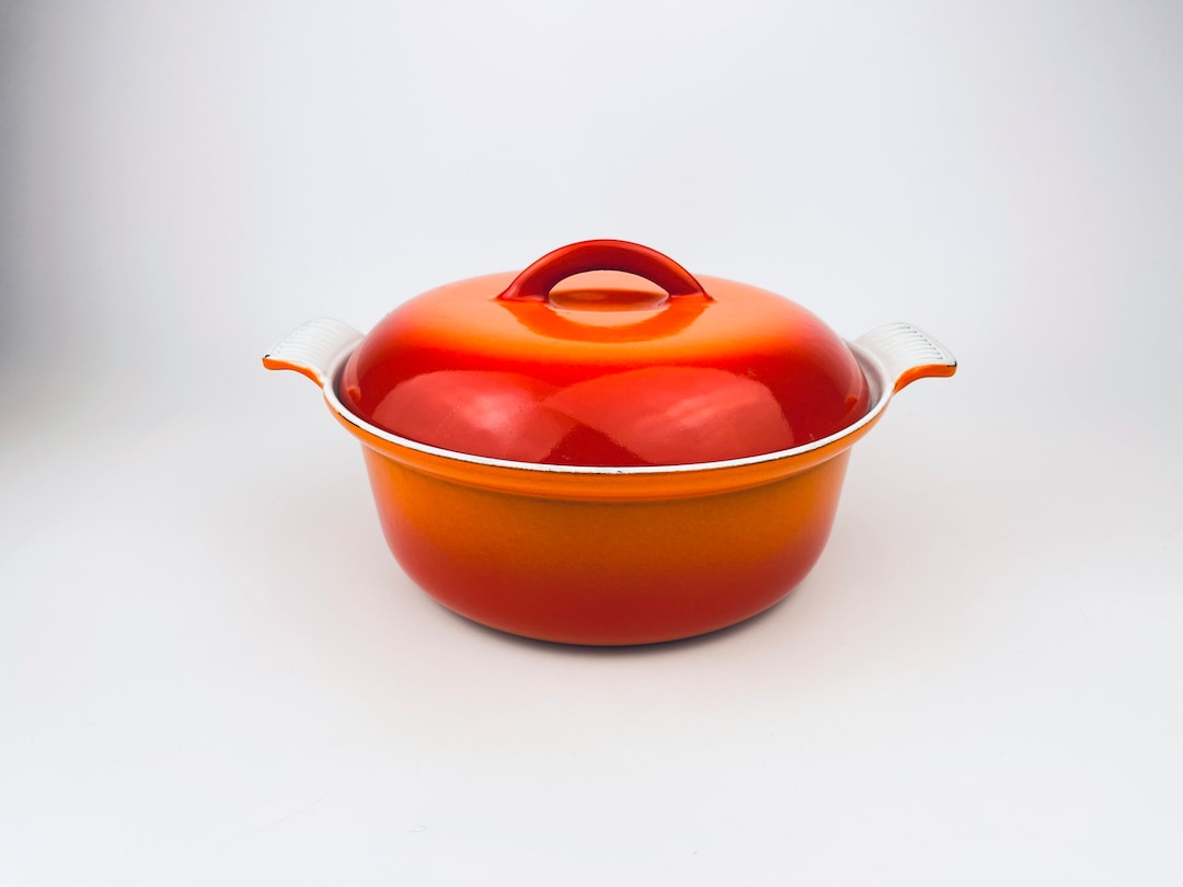 descoware バターウォーマー　鋳物　オレンジ　ヴィンテージ il_1080xN.4006001584_gozm.jpg