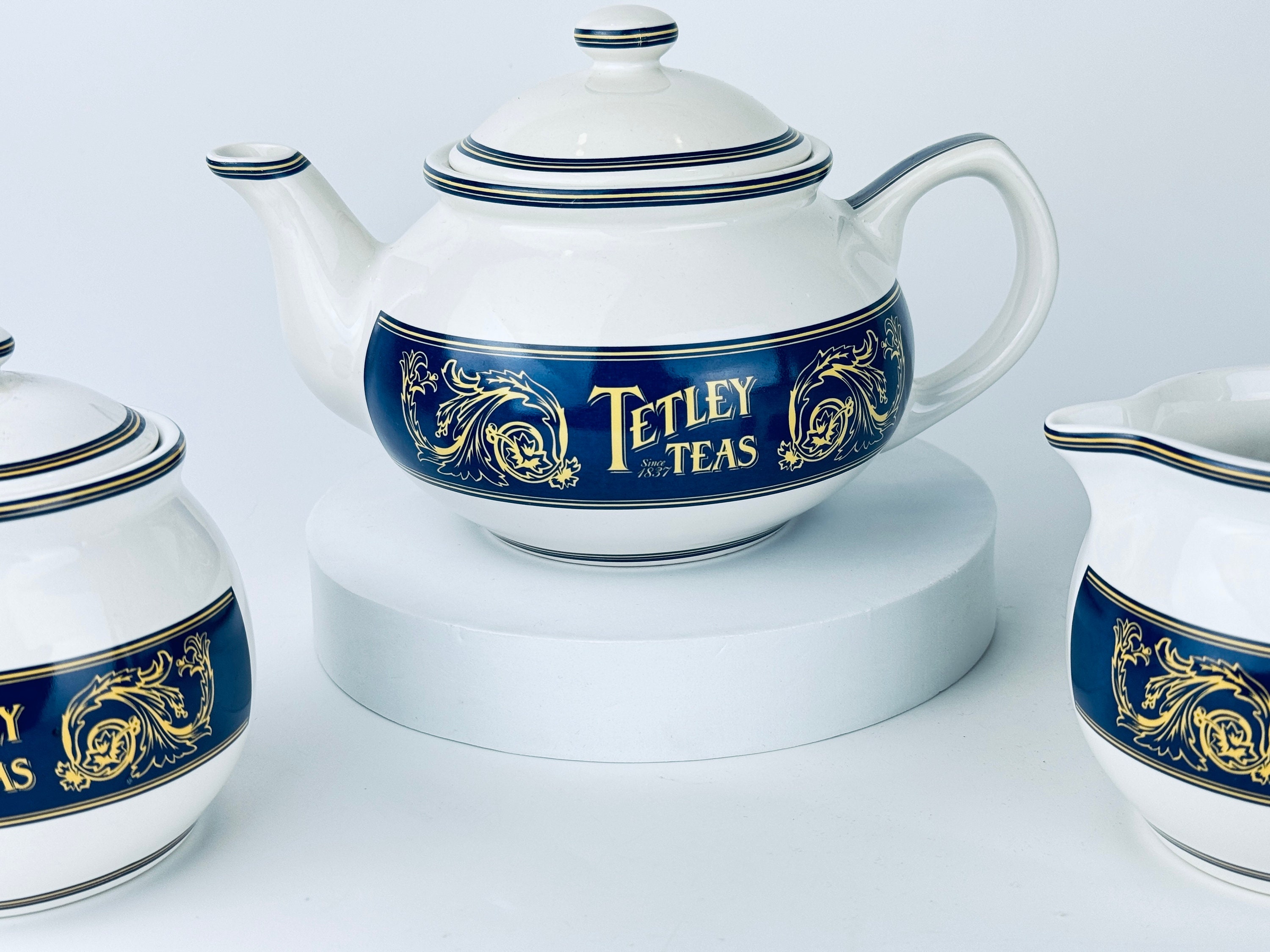 Vintage Tetley Teas Kettle/teapot Set - Since 1837 - Made by