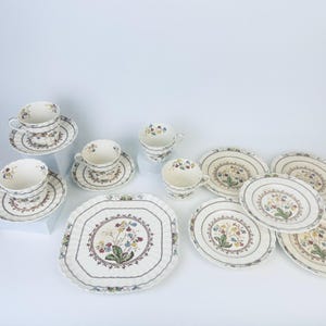 Vintage Copeland &#39;SPODE&#39; Cowslip Pattern Platter + Saucer + Cup - Made In England - Sold Individually