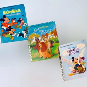 Vintage Children Storey Books - A Little Golden Book - Titles Sold Separately