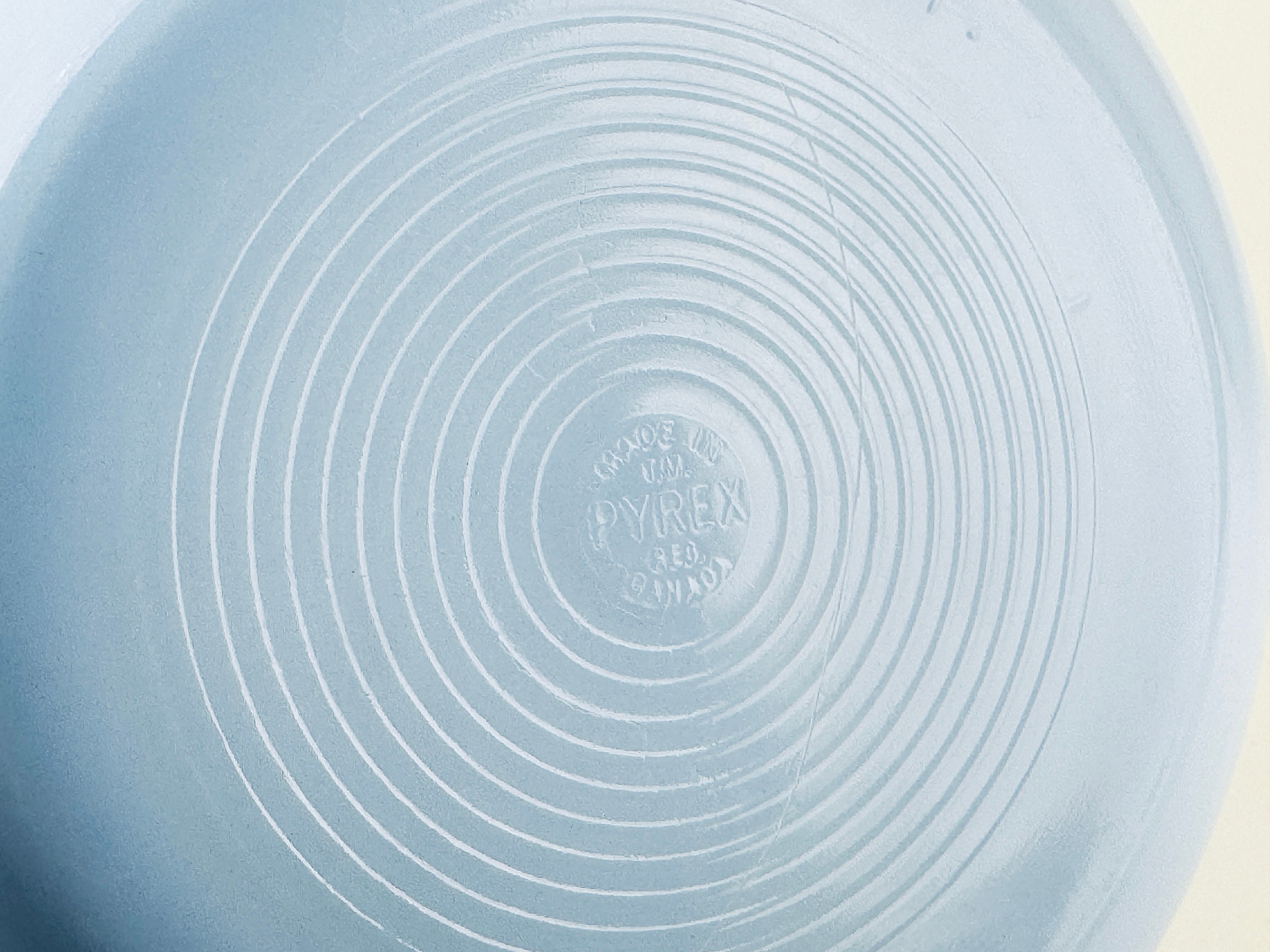 ヴィンテージ デルファイト ブルー パイレックス 9インチ