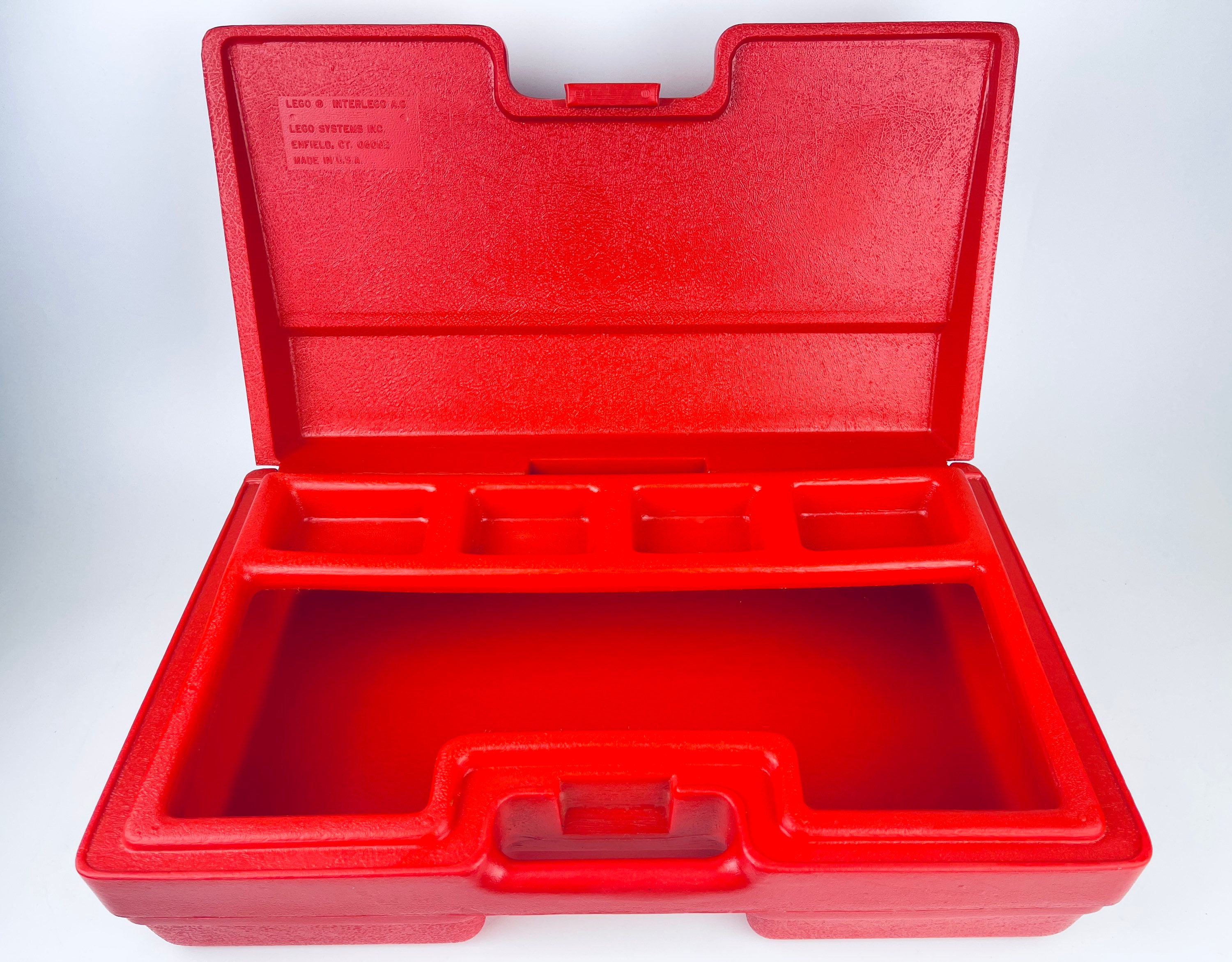 Vintage Red Plastic LEGO Storage Carrying Box - Made in USA - Etsy