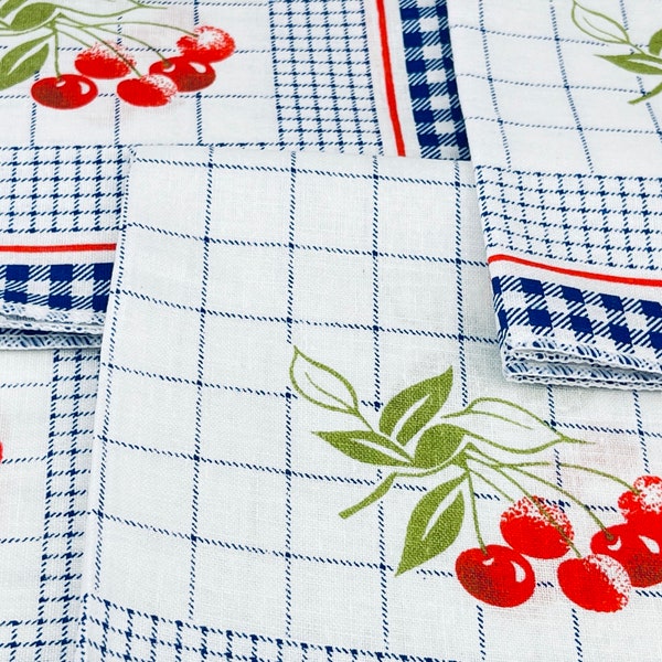 Gingham Napkins Etsy