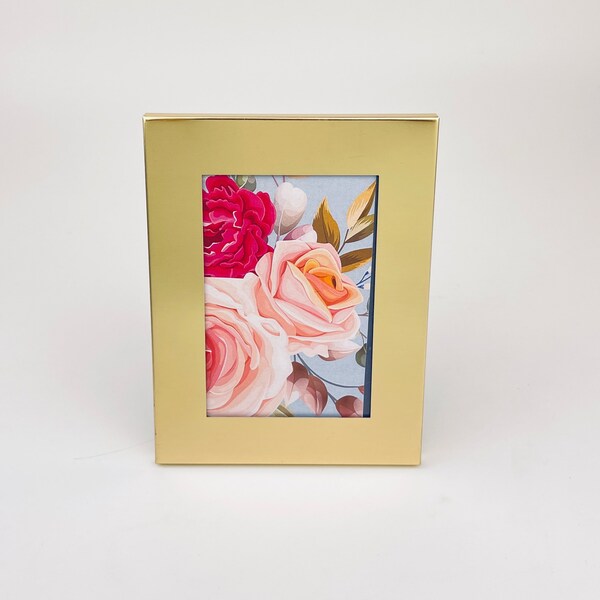 Brass Picture Frame Etsy