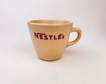 Vintage Nestle's Restaurant Ware Replacement Mug - Incaware Shenango China, New Castle, PA