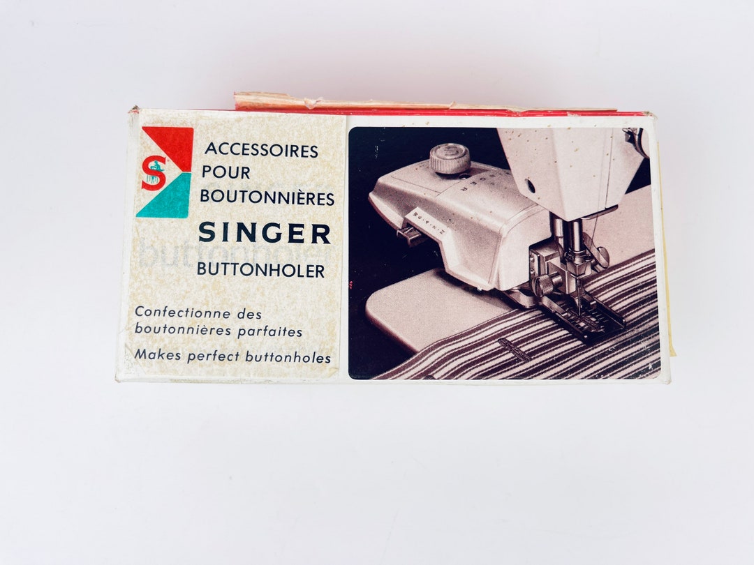 Vintage Singer Buttonholer Attachment Model No. 489500/489510 Come With ...