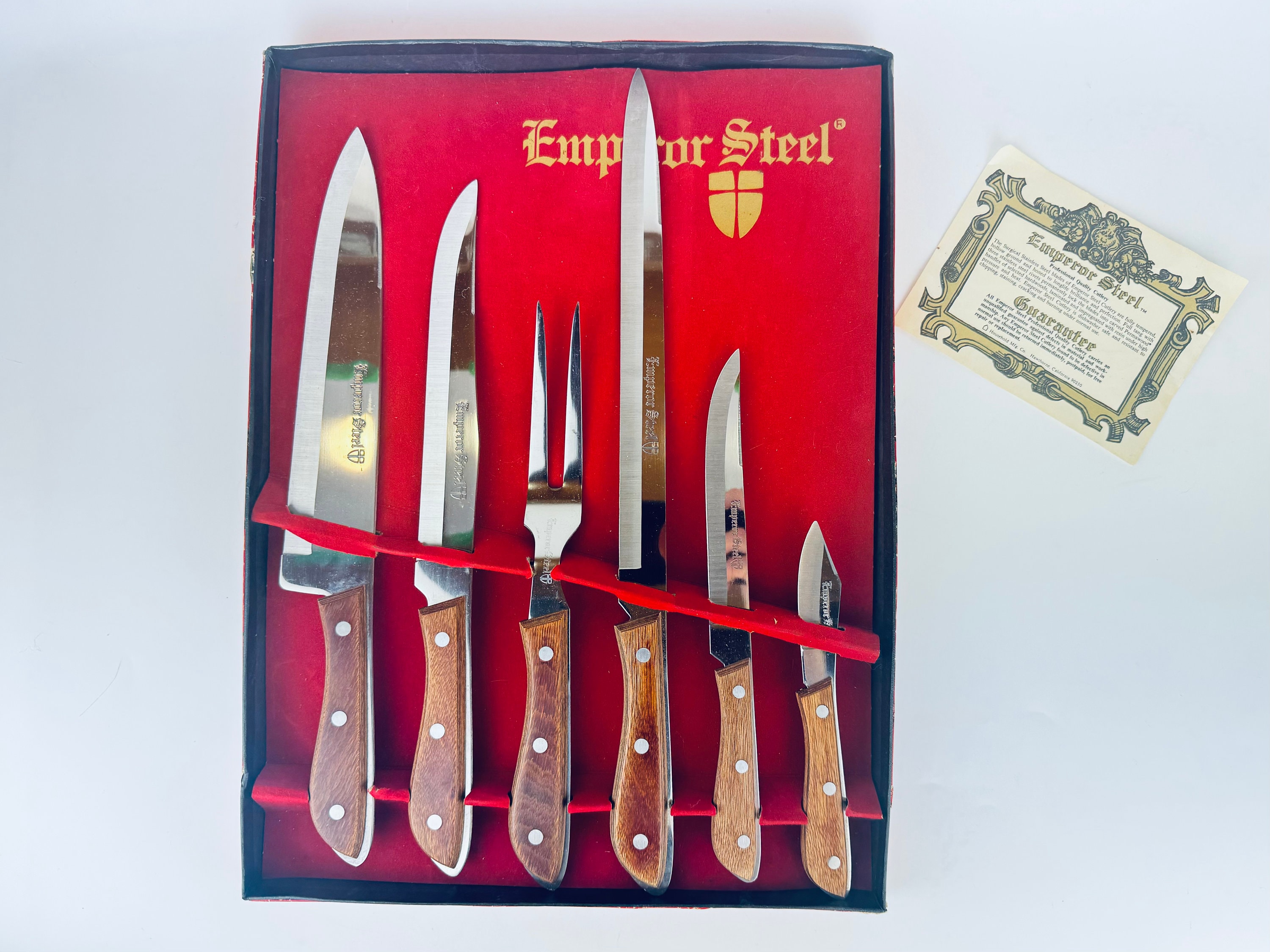 アンティークティーナイフ6本セット(box入り)ジェームスワーカー アンティークティーナイフ6本セット(box入り)ジェームスワーカー