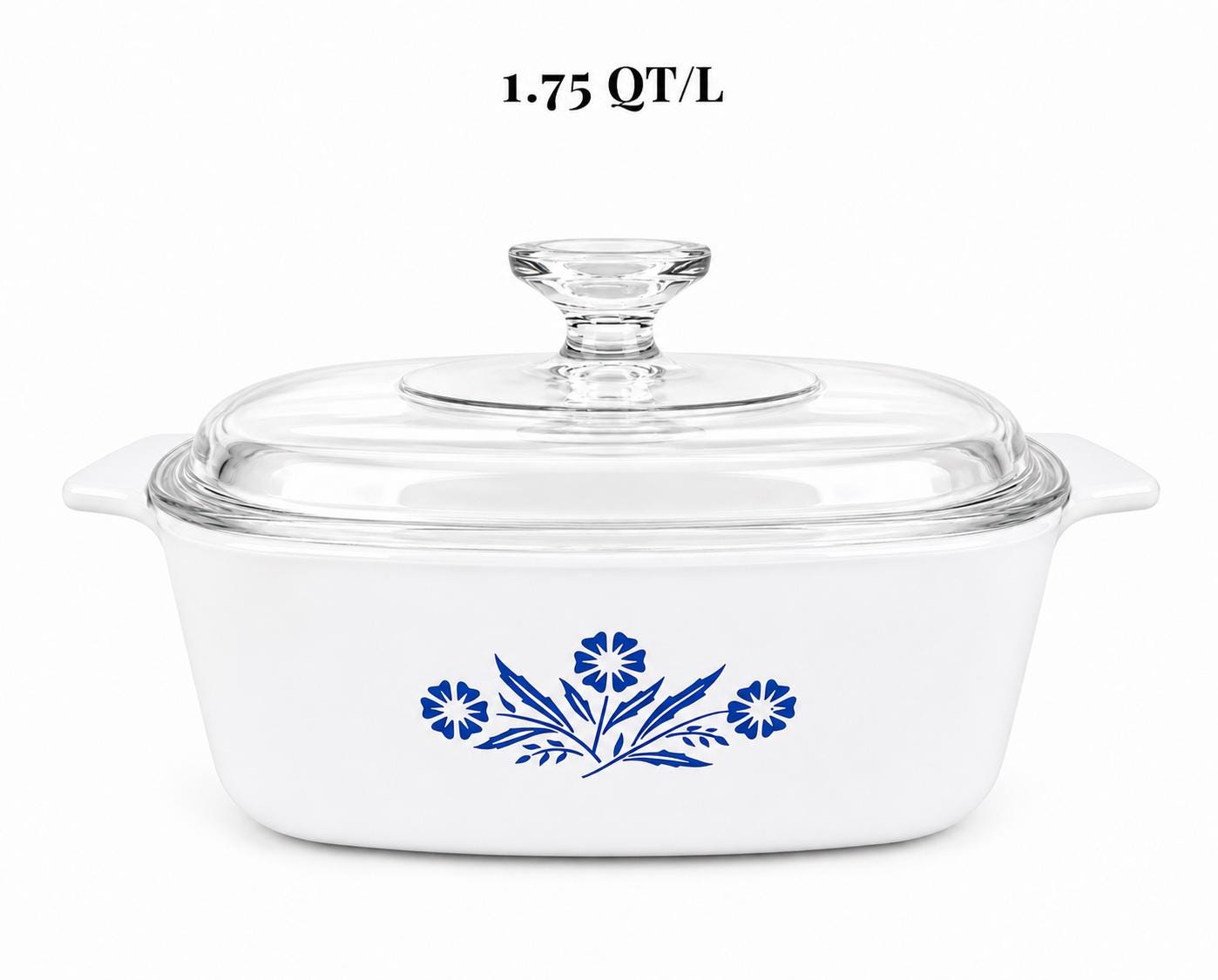 CORNING WARE／キャセロール Vintage Blue Cornflower Corning Ware Casserole Dish - Made In