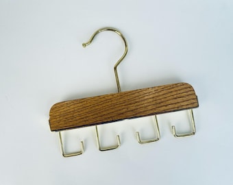 Vintage Hanging Belt Tie Scarf Jewelry Holder Hanger Closet  display picture 3