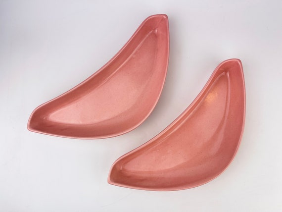 Vintage 1950s Pink Boomerang Dishes – Santa Anita Ware California
