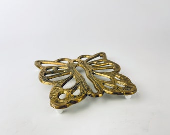 ヴィンテージ真鍮バタフライトリベット - ホットポット/プレート