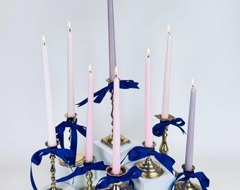 Vintage Brass Candlestick Holder – Single, Pair or Assorted Lot – Wedding Centerpiece, Boho or Holiday Table Decor