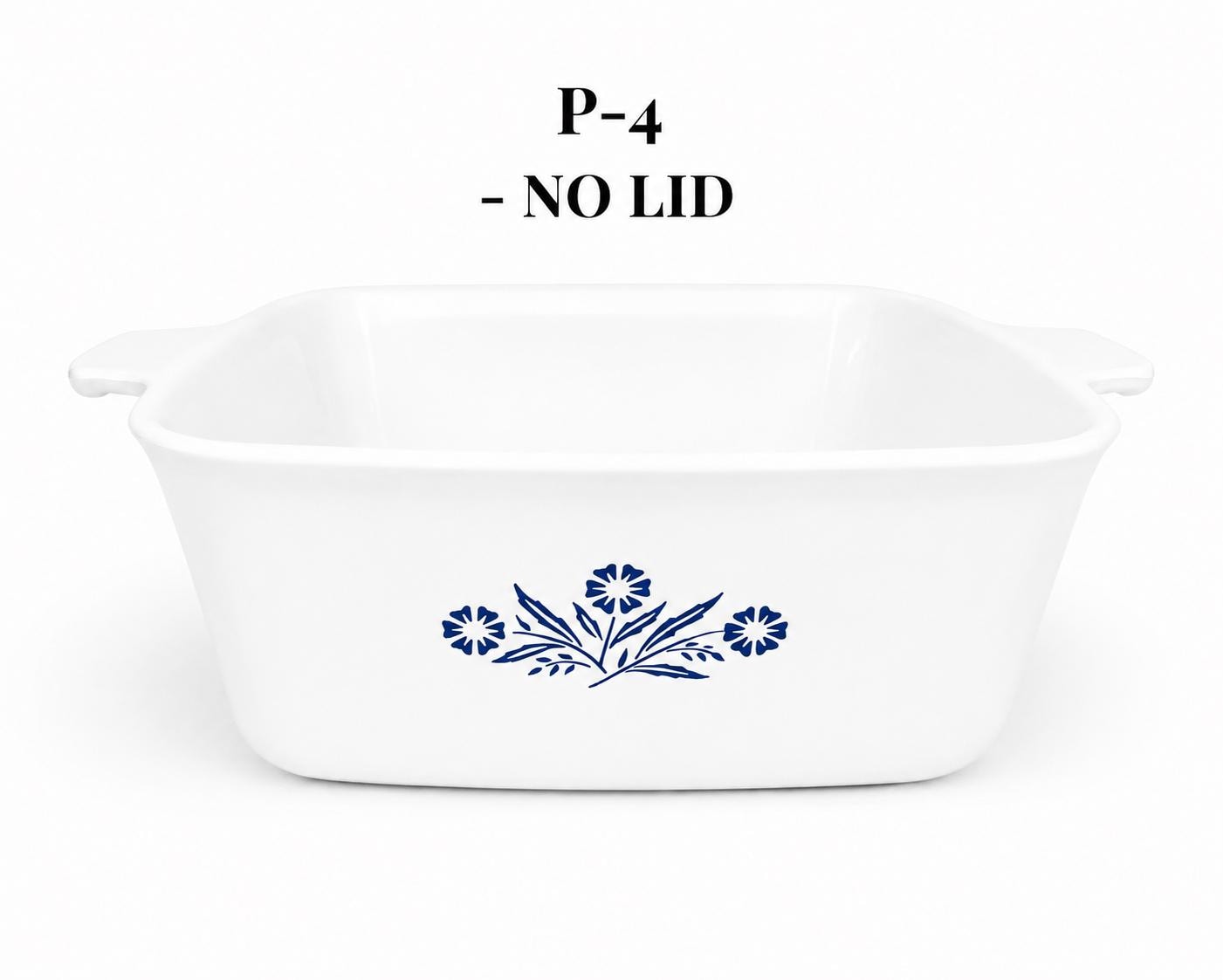 Vintage Blue Cornflower Corning Ware Casserole Dish - Made In