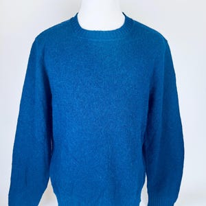 Vintage &#39;Jantzen&#39; Blauer Woll Pullover - Größe XL* - Made In Canada
