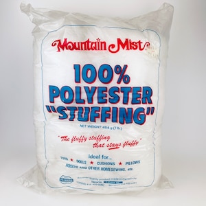 15oz Bag, Polyester Fiber Fill Stuffing, Fairfield Poly-fil