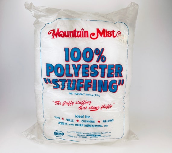 Vintage Mountain Mist Polyester Stuffing Fluff Toy/dolls/cushion Fill New  Old Stock NOS Made in Canada 