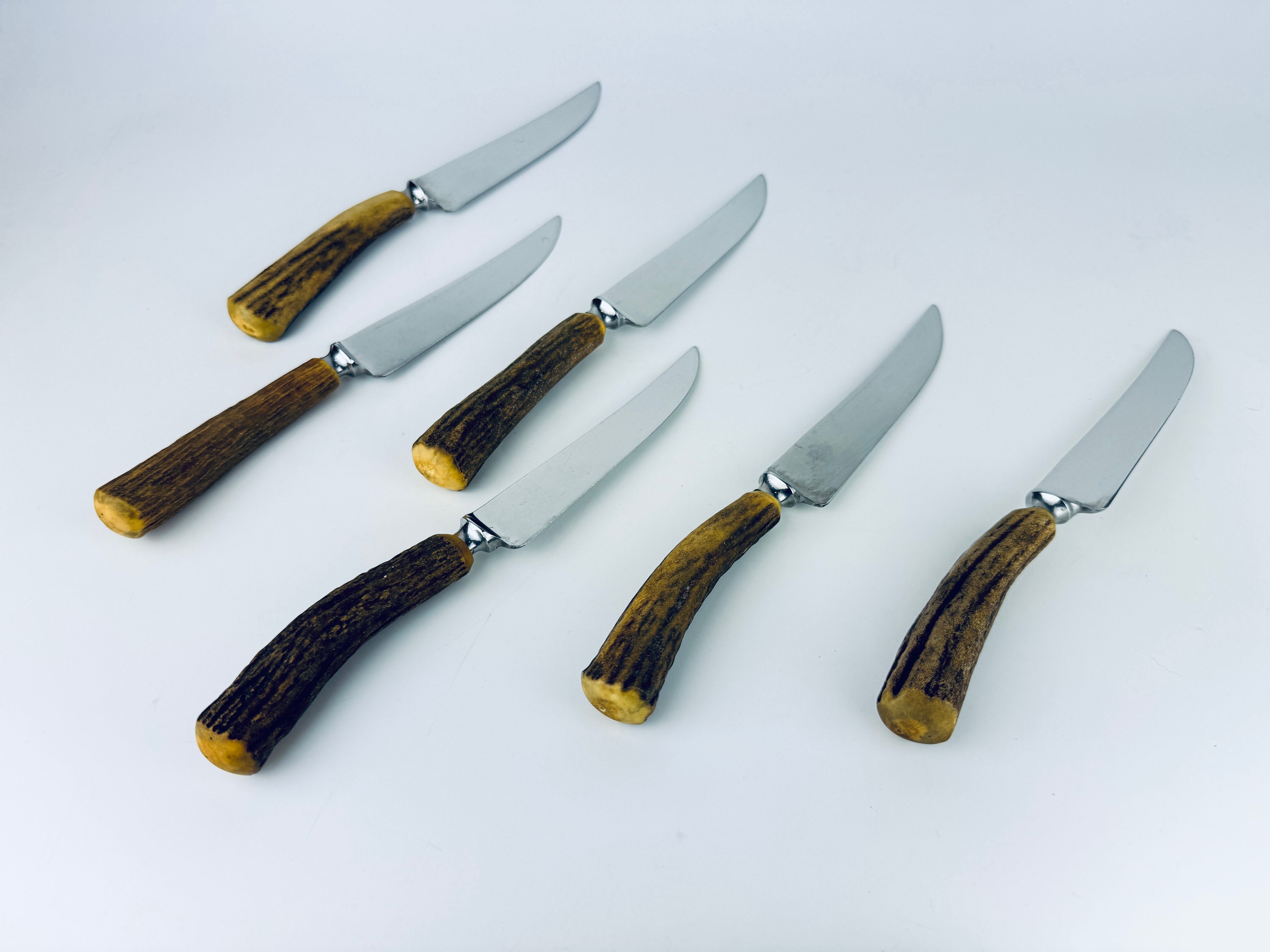 Vintage Genuine Antler Handles 'henry Rogers & Sons Co