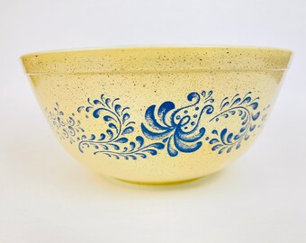 Blue Pyrex Bowl - Etsy