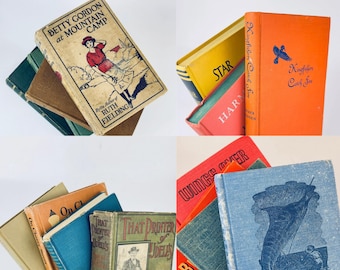 Vintage/Antique Decorative Hard Cover Book Bundle Sets - Sets Sold Separately