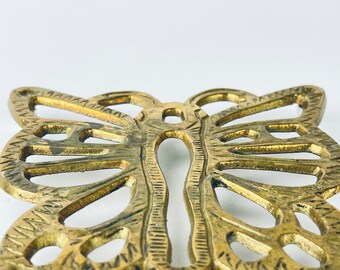 ヴィンテージ真鍮バタフライトリベット - ホットポット/プレート