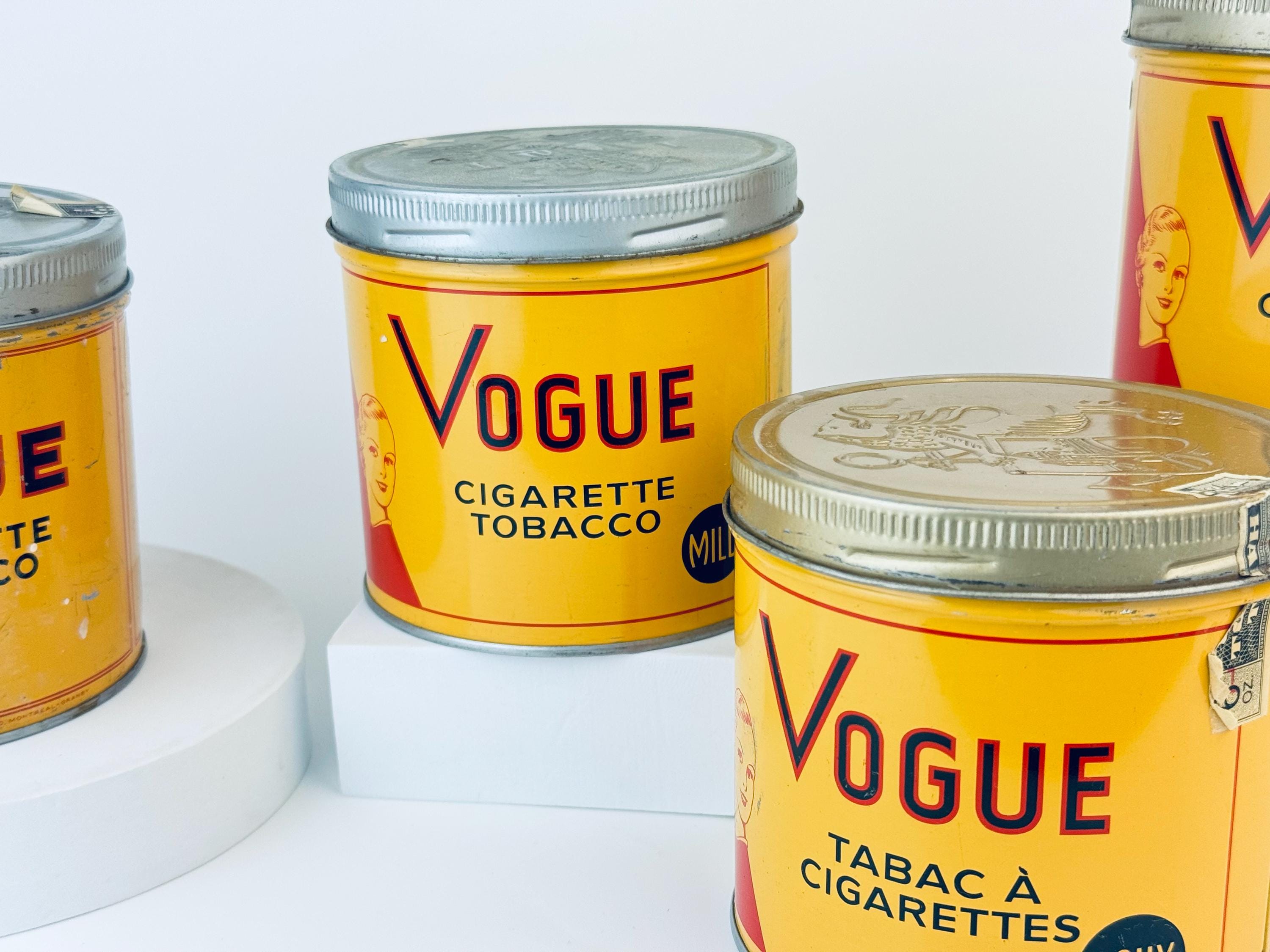 Vogue Cigarette Tobacco Tin (Jef) Vogue Cigarette Tobacco Tin (Jef)