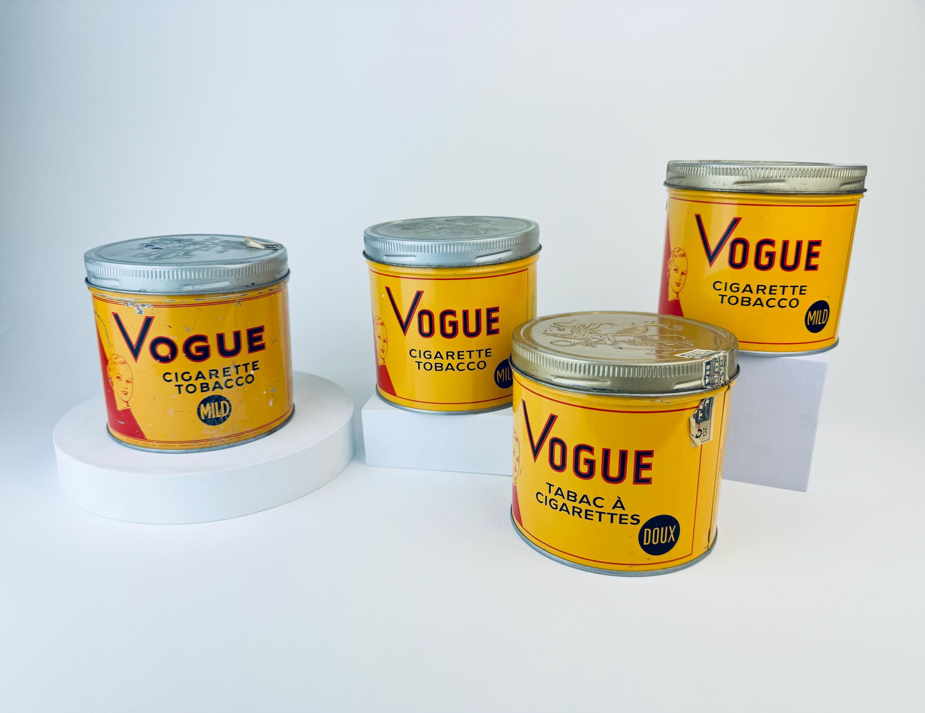 Vogue Cigarette Tobacco Tin (Jef) Vogue Cigarette Tobacco Tin (Jef)