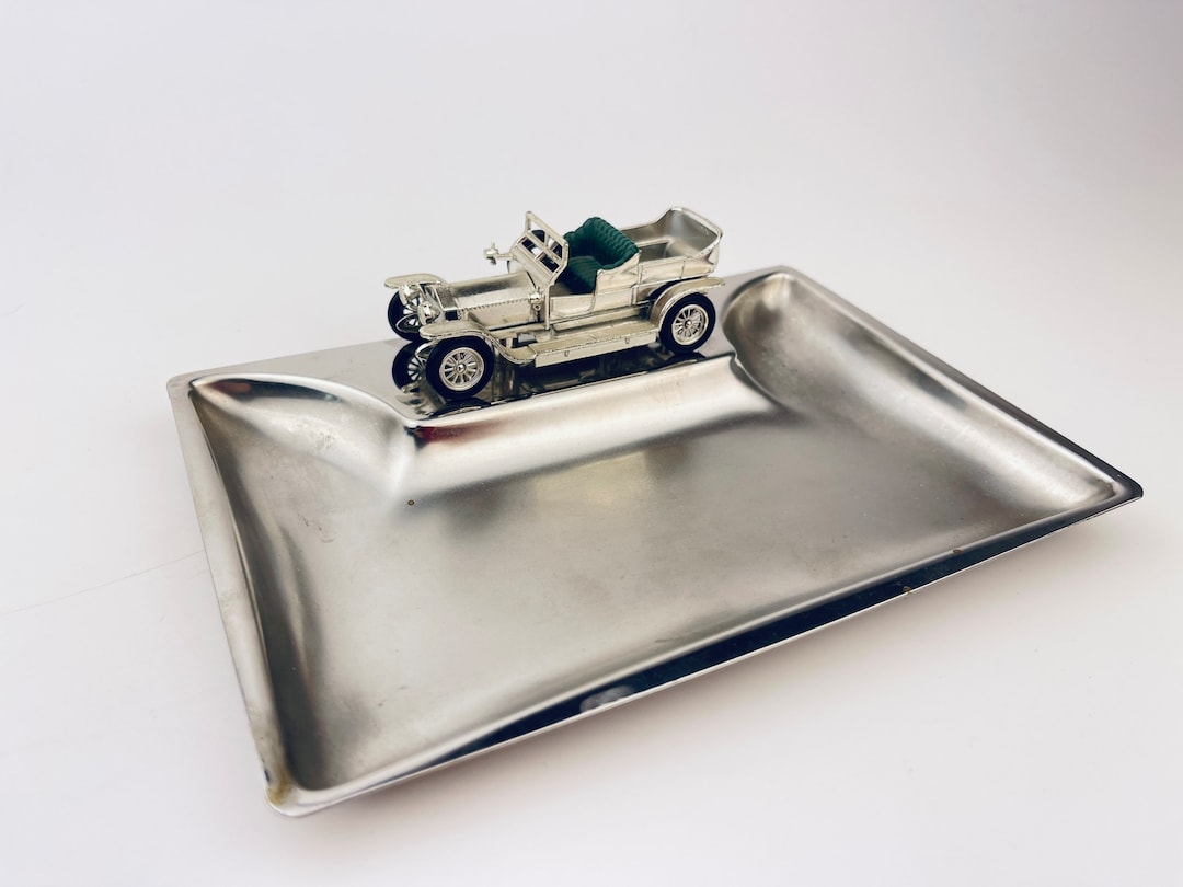Vintage Antique Car Stainless Steel Ashtray 1907 Rolls Royce - Etsy