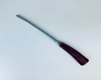 Vintage Forged Steel Sheffield Bakelite Knife Sharpener - Made In England