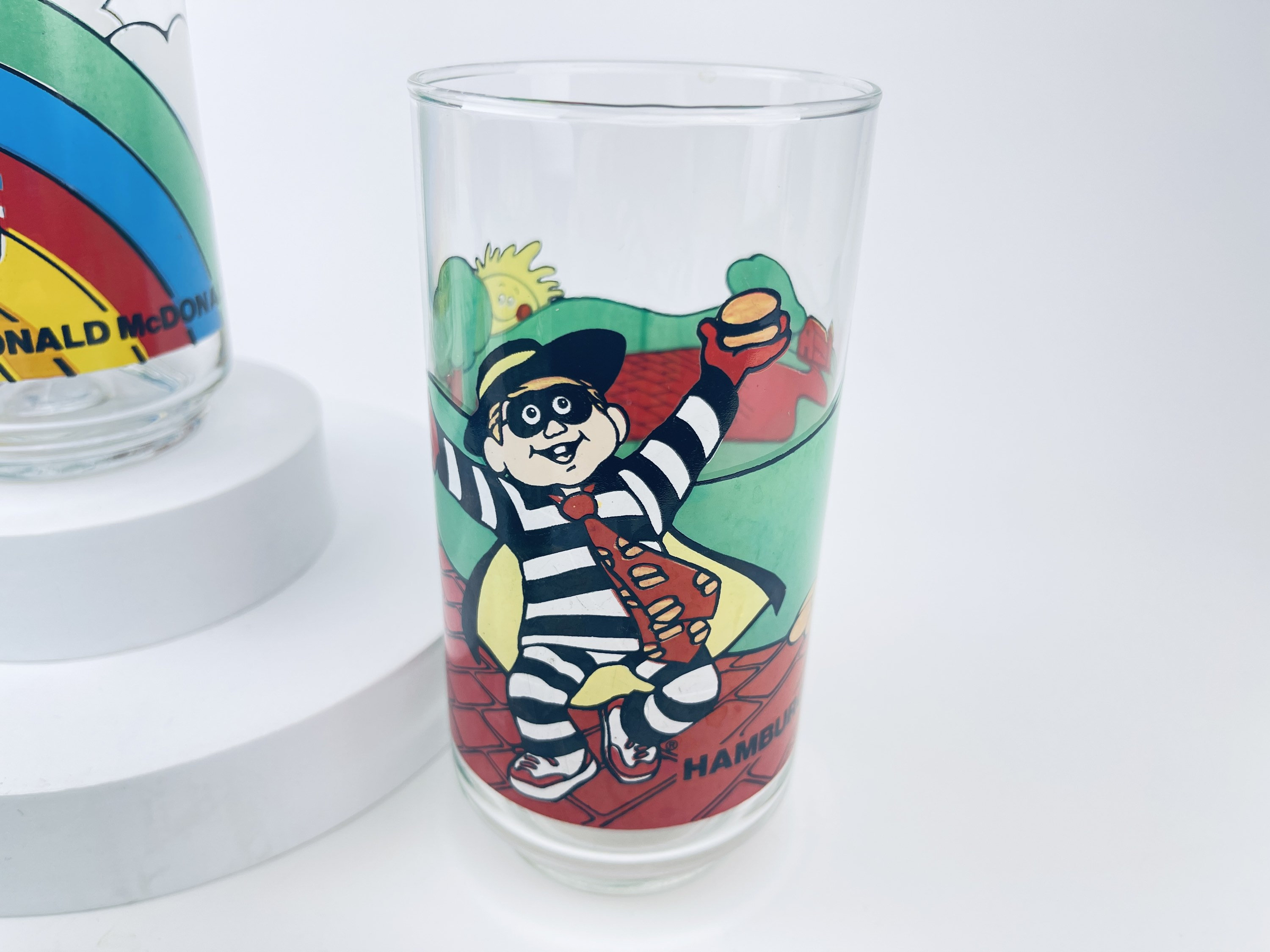 ビンテージ マクドナルド カナダ ガラス タンブラー - グリマス