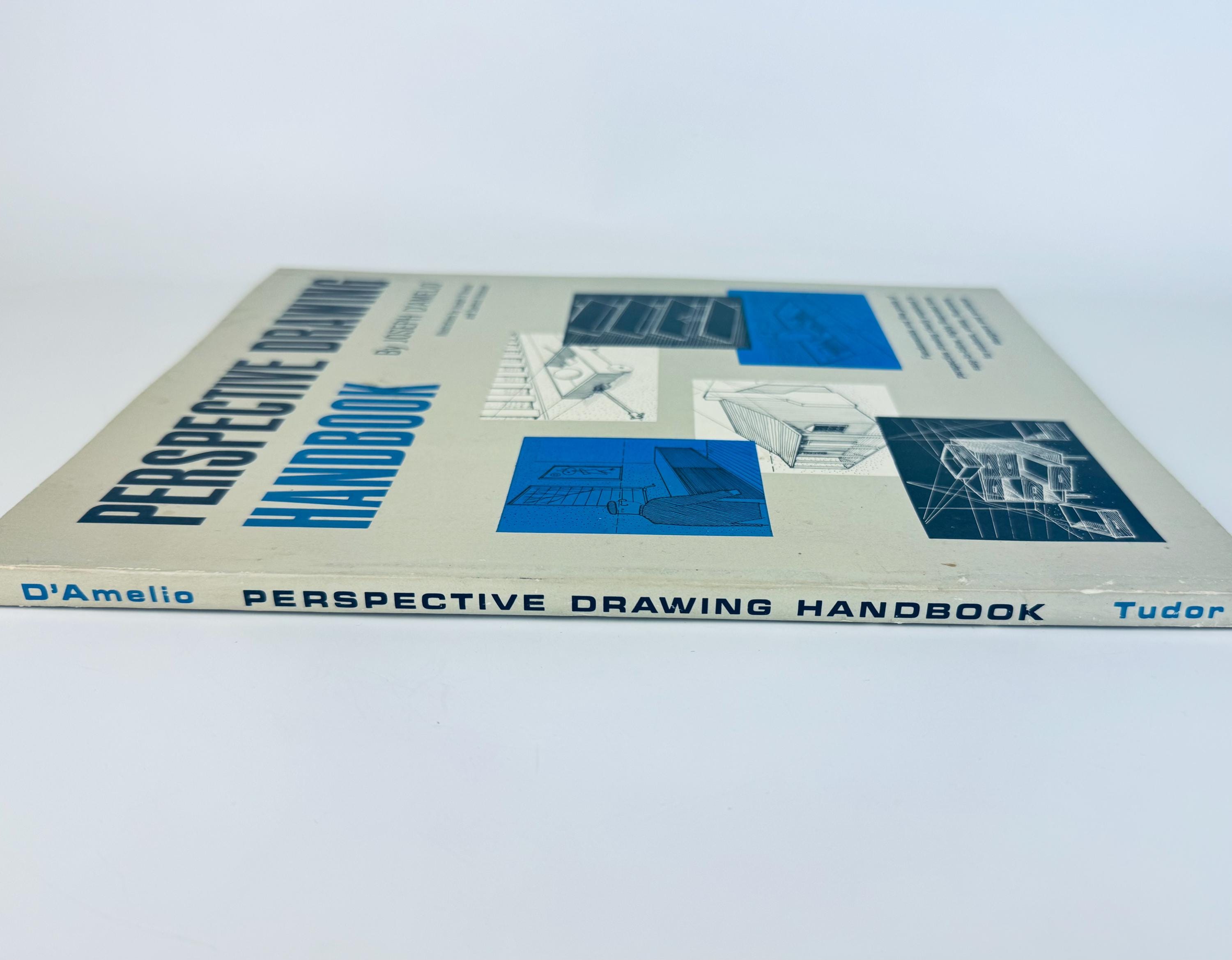 Vintage 1964 Art Instruction Book – Perspective Drawing Handbook