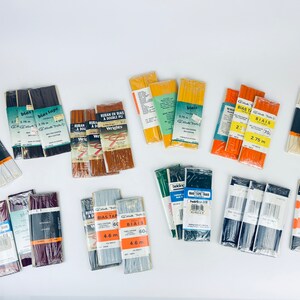 Vintage Schrägband - Verschiedene Farben + Breiten - Made In Canada/USA - New Old Stock (NOS) - Polyester + Baumwollmischung Bild 9