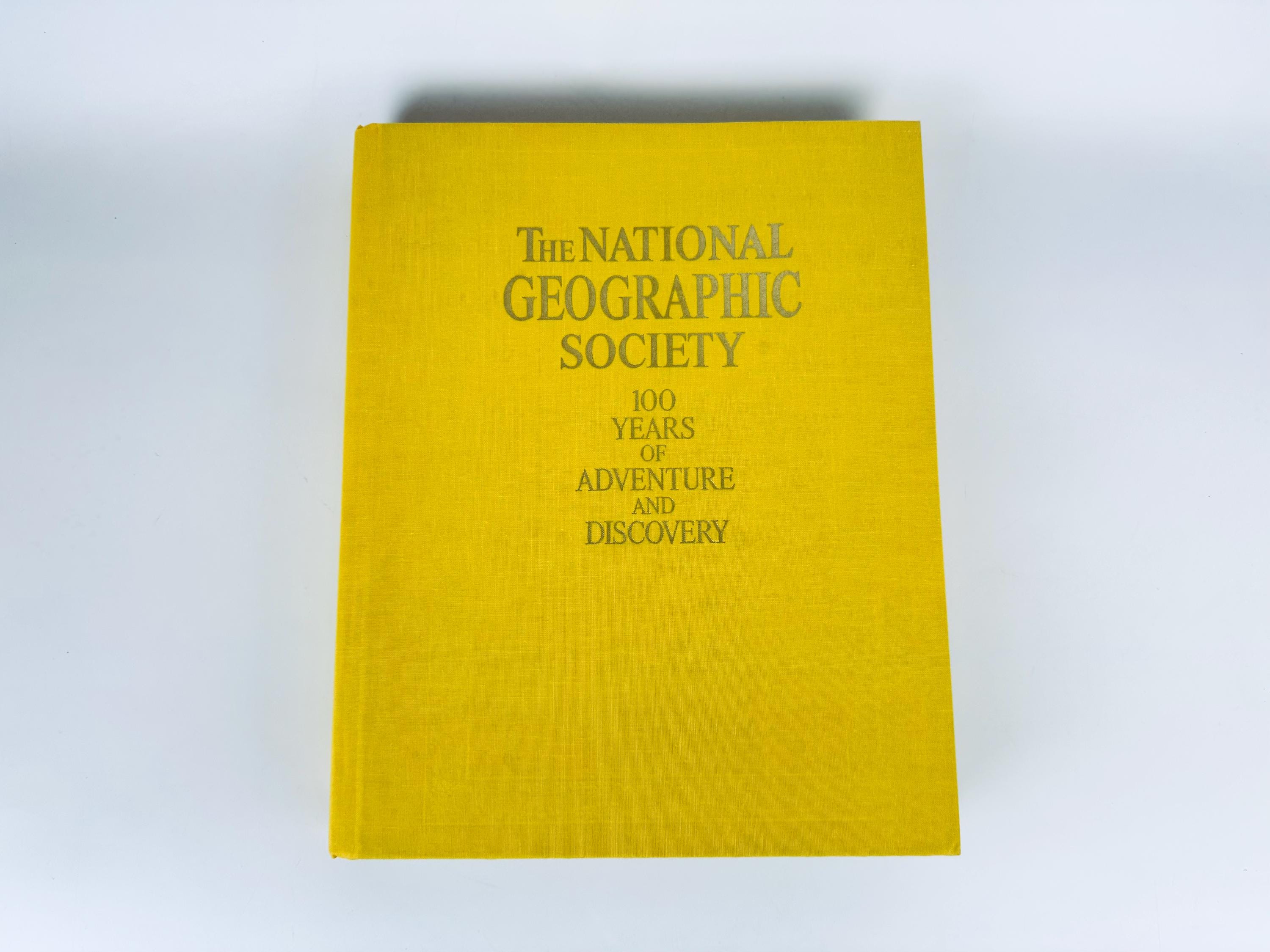 Vintage 1987 National Geographic Society 100 Years of Adventure