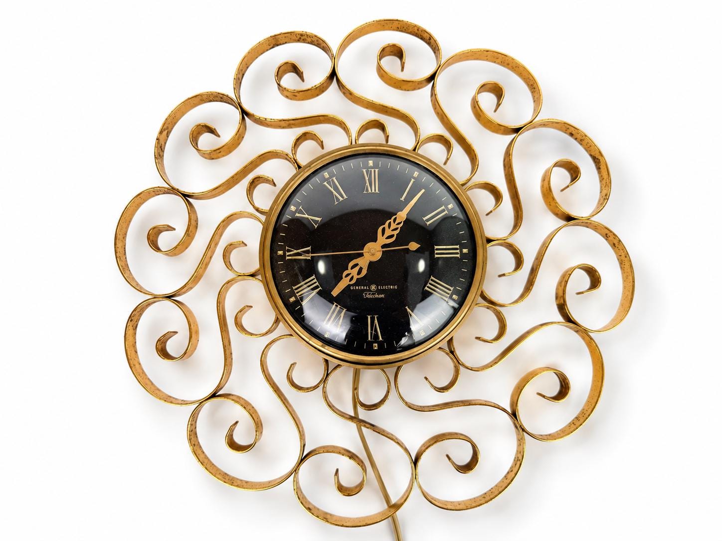 Vintage Telechron Wall Clock - Etsy