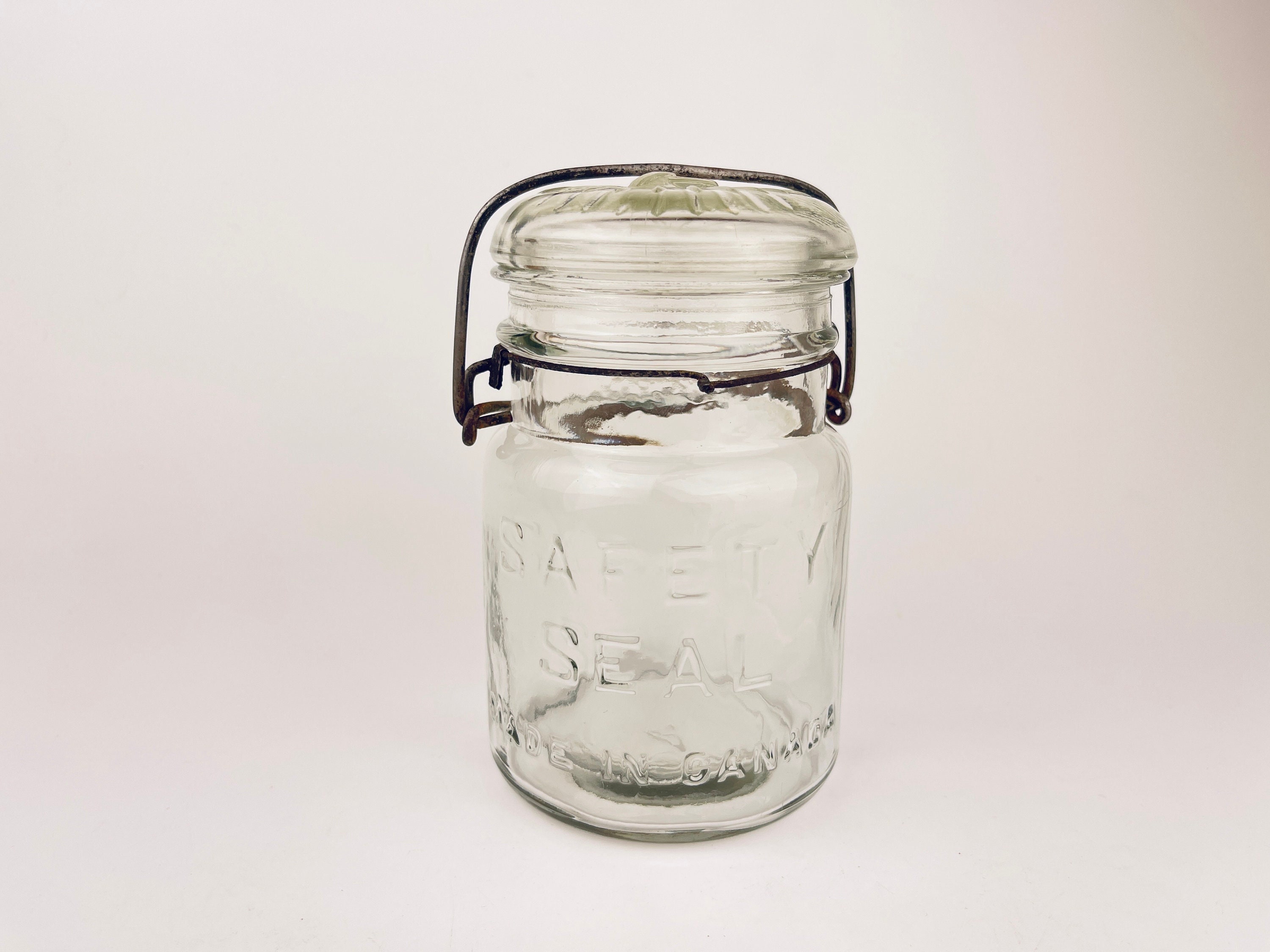 Recycled Glass Jar Vase - Farmhouse Wares