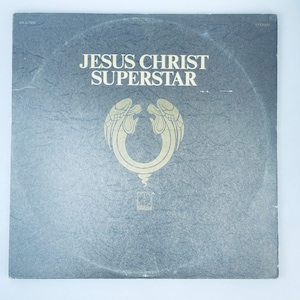 Vintage Jesus Christ Superstar - A Rock Opera By Andrew Lloyd Webber + Tim Rice (1970) - Two Part Vinyl Record + Play Lyric Book