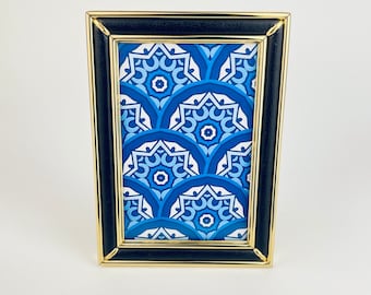ヴィンテージ真鍮＆ブラック額縁 – 5インチ×7インチ - Etsy 日本